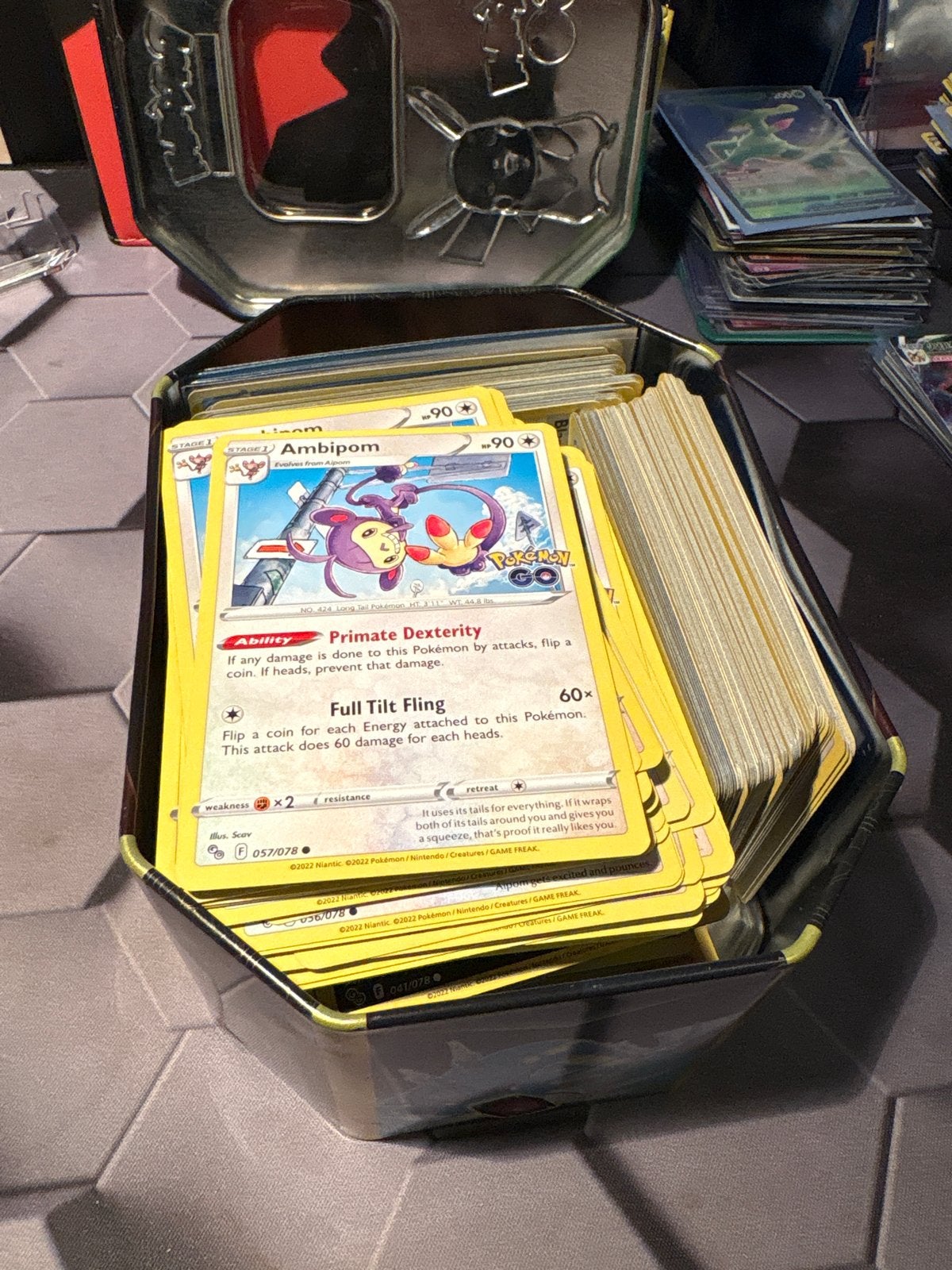 Pokemon PGO kaarten bulk en dubbelen, Ophalen of Verzenden, Gebruikt, Meerdere kaarten