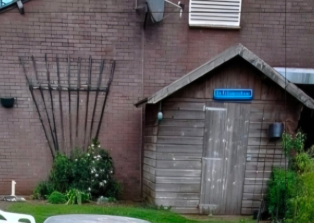 Tuinschuur hout opbergschuur, Ophalen, Gebruikt, Hout, Overige typen
