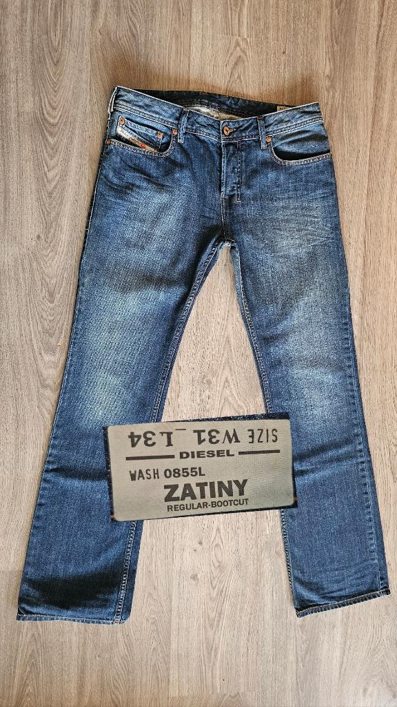- NIEUWE - Diesel ZATINY W31 L34 * 31x34 #Bootcut #D3659, Kleding | Heren, Spijkerbroeken en Jeans, Diesel, Blauw, Diesel, Nieuw