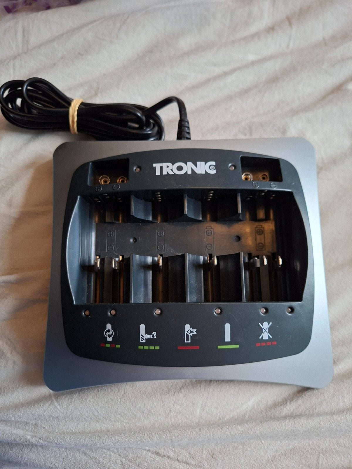 Tronic KH980 Batterijlader voor diverse batterijen, Ophalen of Verzenden, Gebruikt