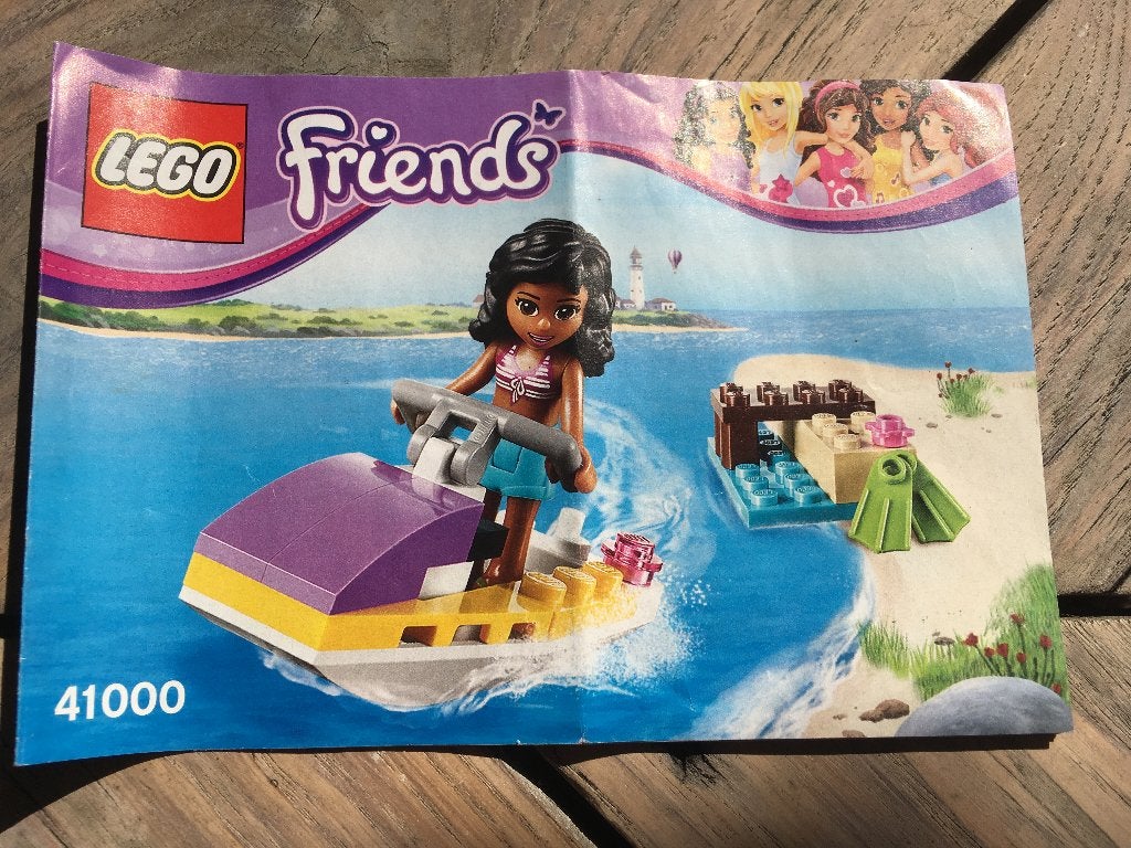 Lego Friends 41000 Jetski met Stephanie, Lego, Friends, Ophalen of Verzenden, Zo goed als nieuw