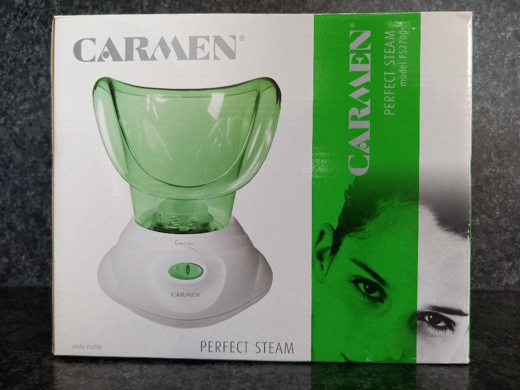 Carmen gezichtssauna / inhalator Perfect Steam nieuwstaat!!!, Ophalen of Verzenden, Nieuw, Overige typen