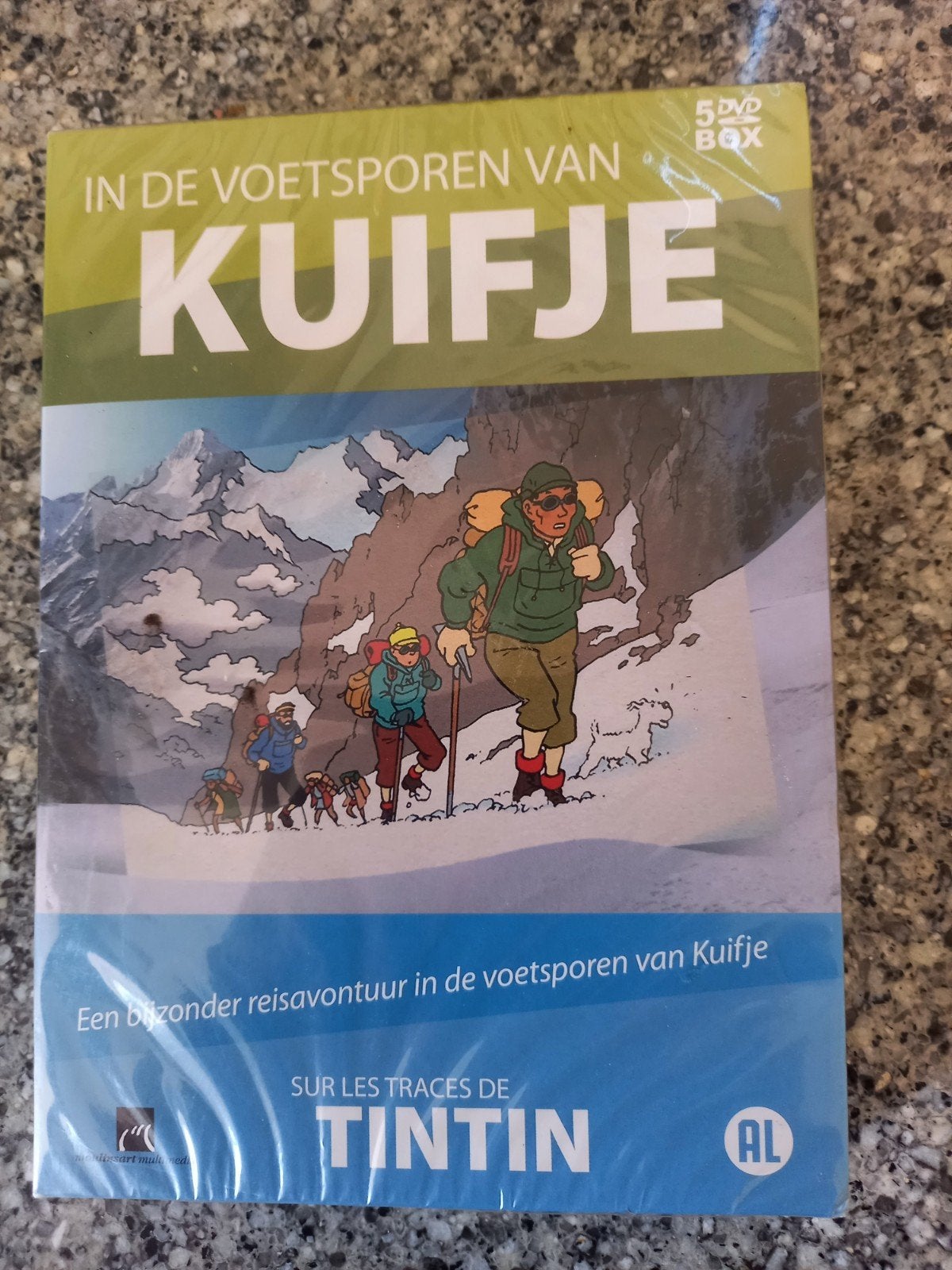 In de Voetsporen van Kuifje - 5 DVD Box, Ophalen