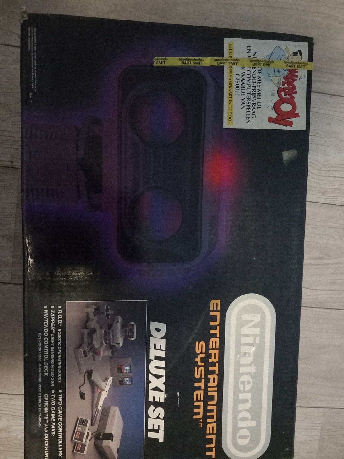 Nintendo Nes deluxe set met R.O.B, Spelcomputers en Games, Spelcomputers | Nintendo NES, Ophalen of Verzenden