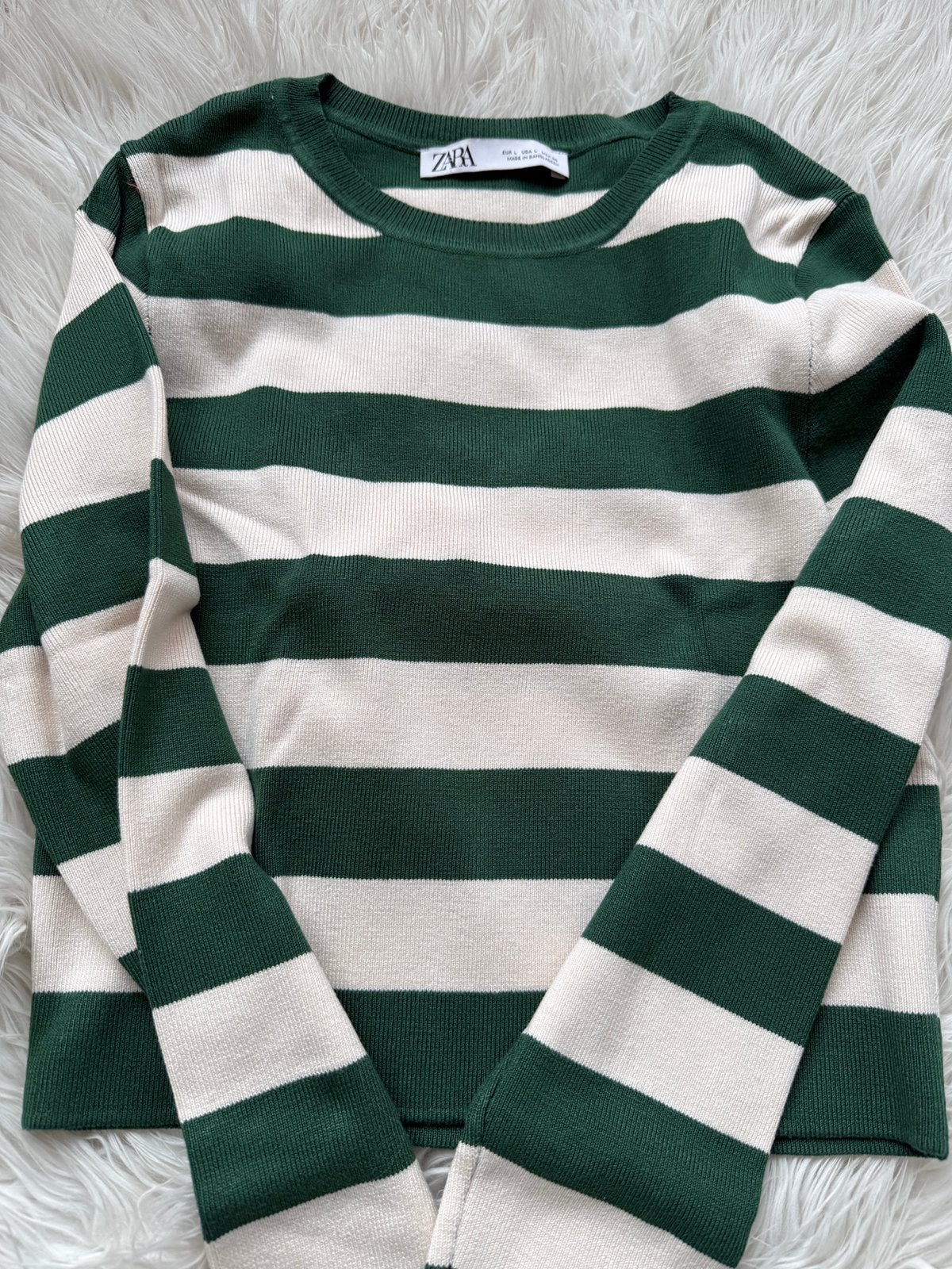 Zara trui, Kleding | Dames, Truien en Vesten, Ophalen of Verzenden, Zo goed als nieuw, Maat 38/40 (M), Groen