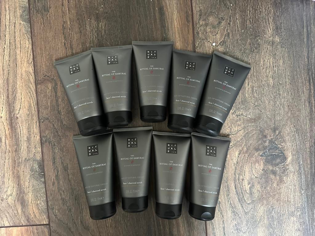 Rituals samurai face scrub pakket, Ophalen of Verzenden, Nieuw, Gehele gezicht