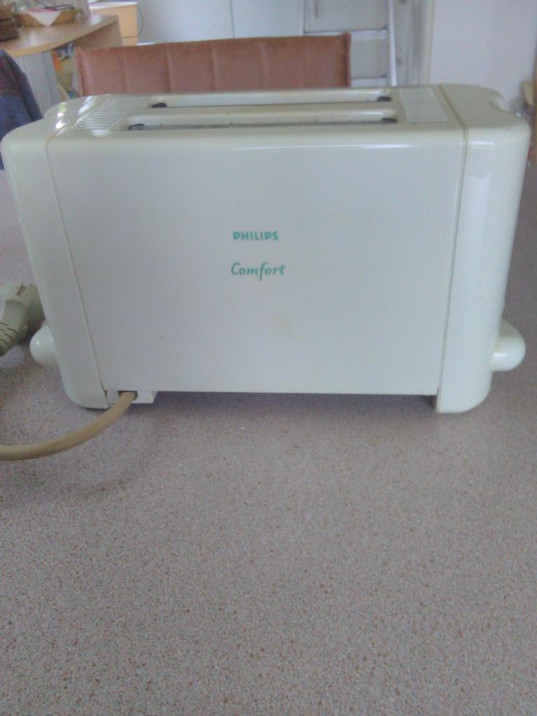 Retro broodrooster Philips comfort, werkt goed, Ophalen of Verzenden