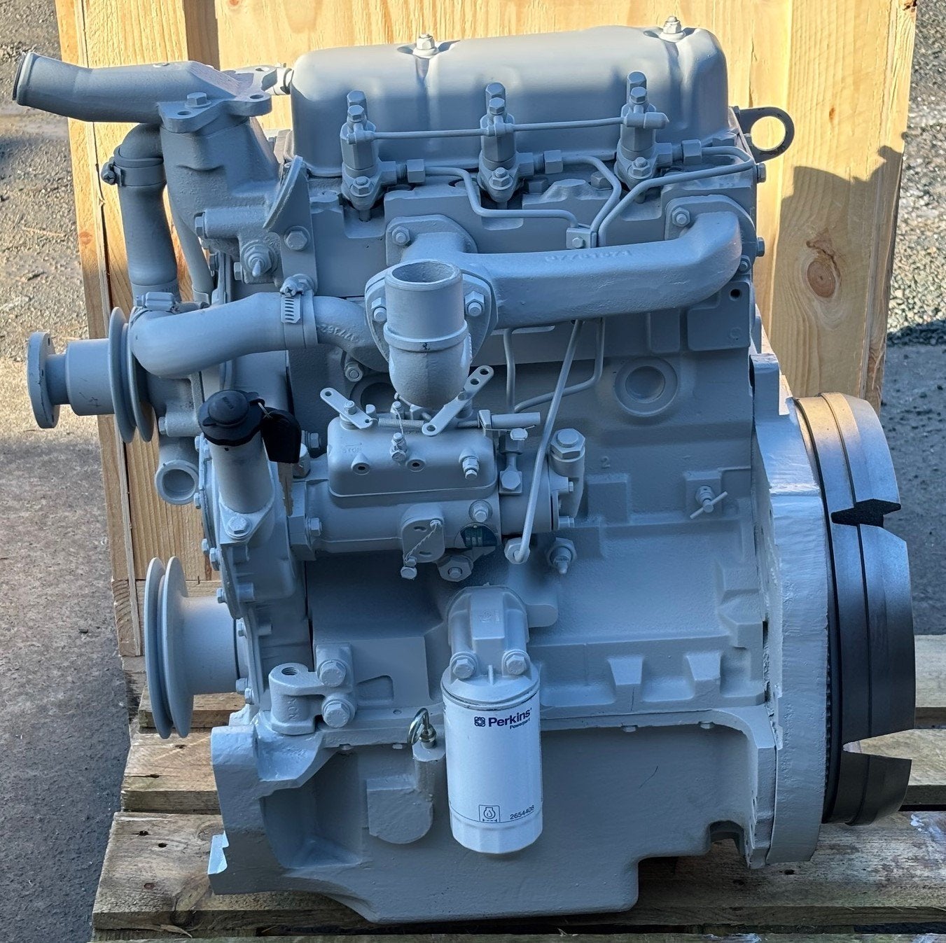 Perkins 3.152 motor, Ophalen, Elektromotor