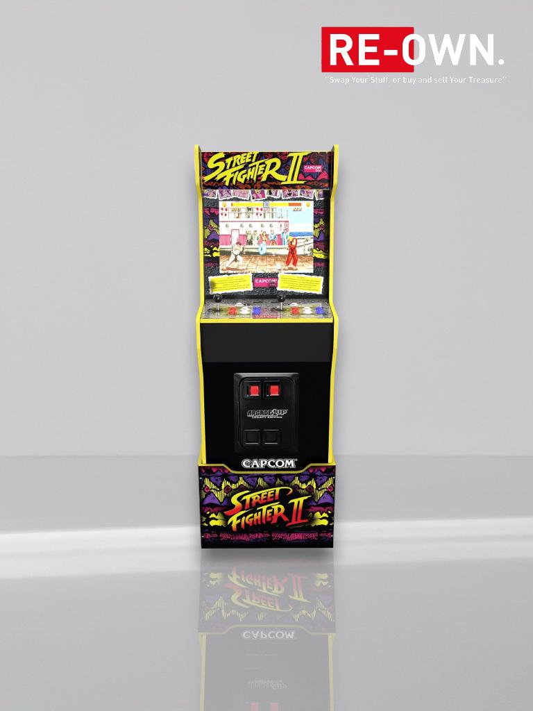 Arcade1Up - Street Fighter Capcom 12-in-1 Legacy Arcade Mach, Overige merken, Ophalen of Verzenden, Zo goed als nieuw, .
