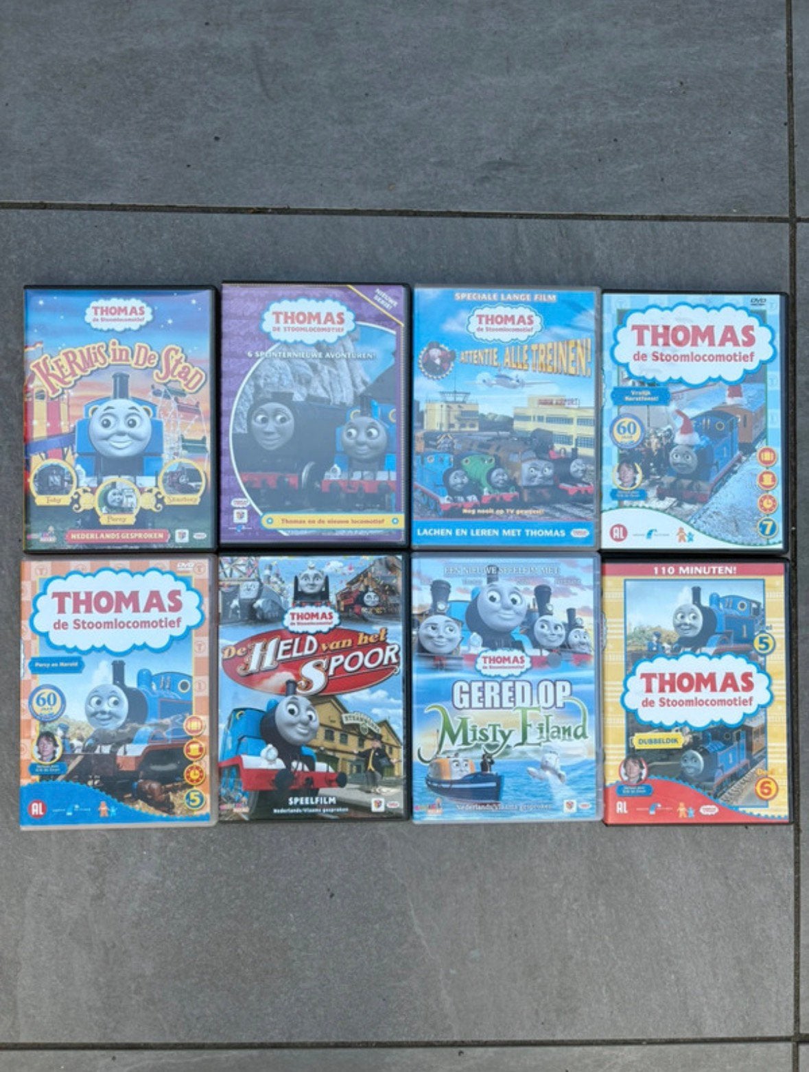 Thomas de trein dvd’s, Alle leeftijden, Nederlands, Zo goed als nieuw, Ophalen of Verzenden