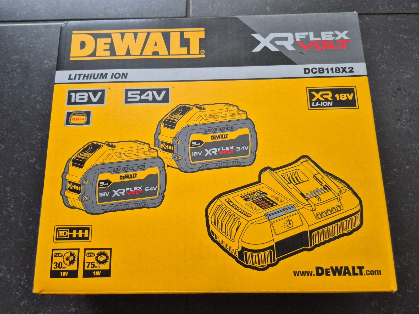 DeWalt XR FlexVolt starterset *Nieuw en origineel *, Ophalen of Verzenden, Nieuw