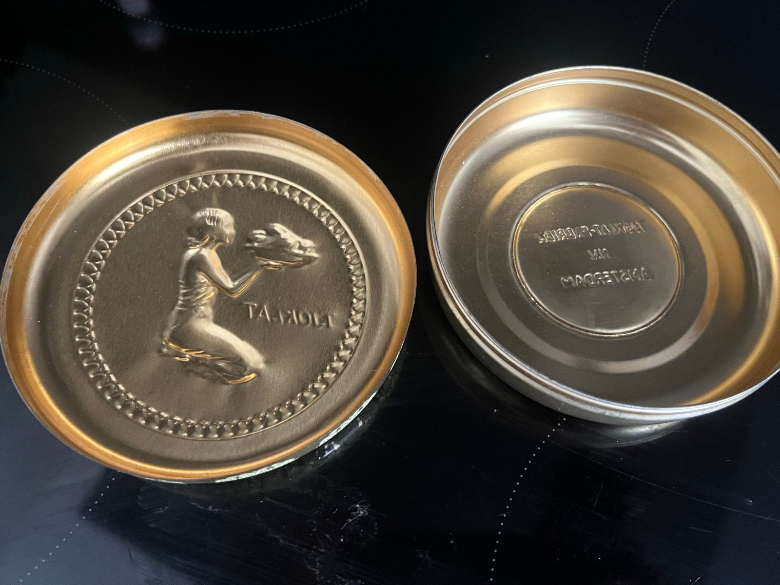 Vintage Tjoklat Camee Pastilles Blik - Amsterdam, Ophalen of Verzenden