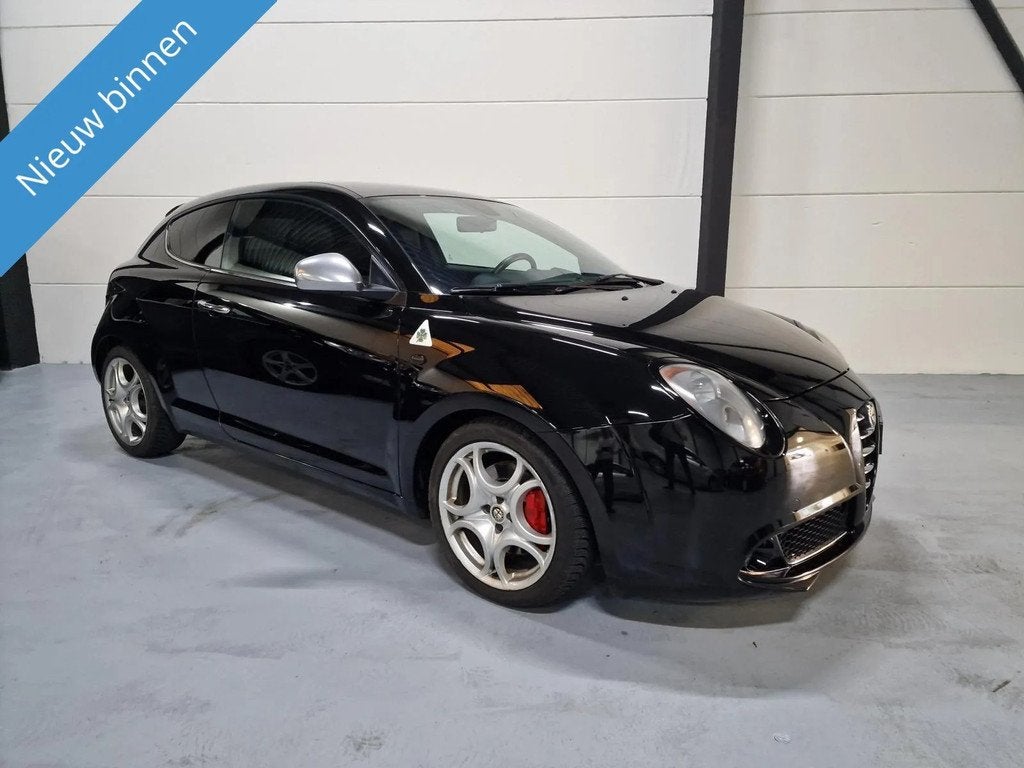 Alfa Romeo MiTo 1.4 T QV, 13 km/l, Euro 5, Gebruikt, Zwart