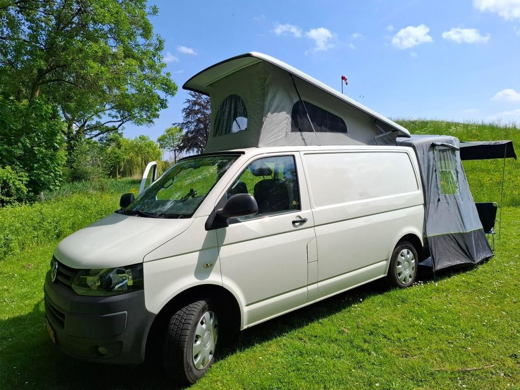 Volkswagen Camper, Caravans en Kamperen, Campers, Particulier, tot en met 4, Buscamper of Camperbus, Volkswagen, tot 5 meter, Diesel