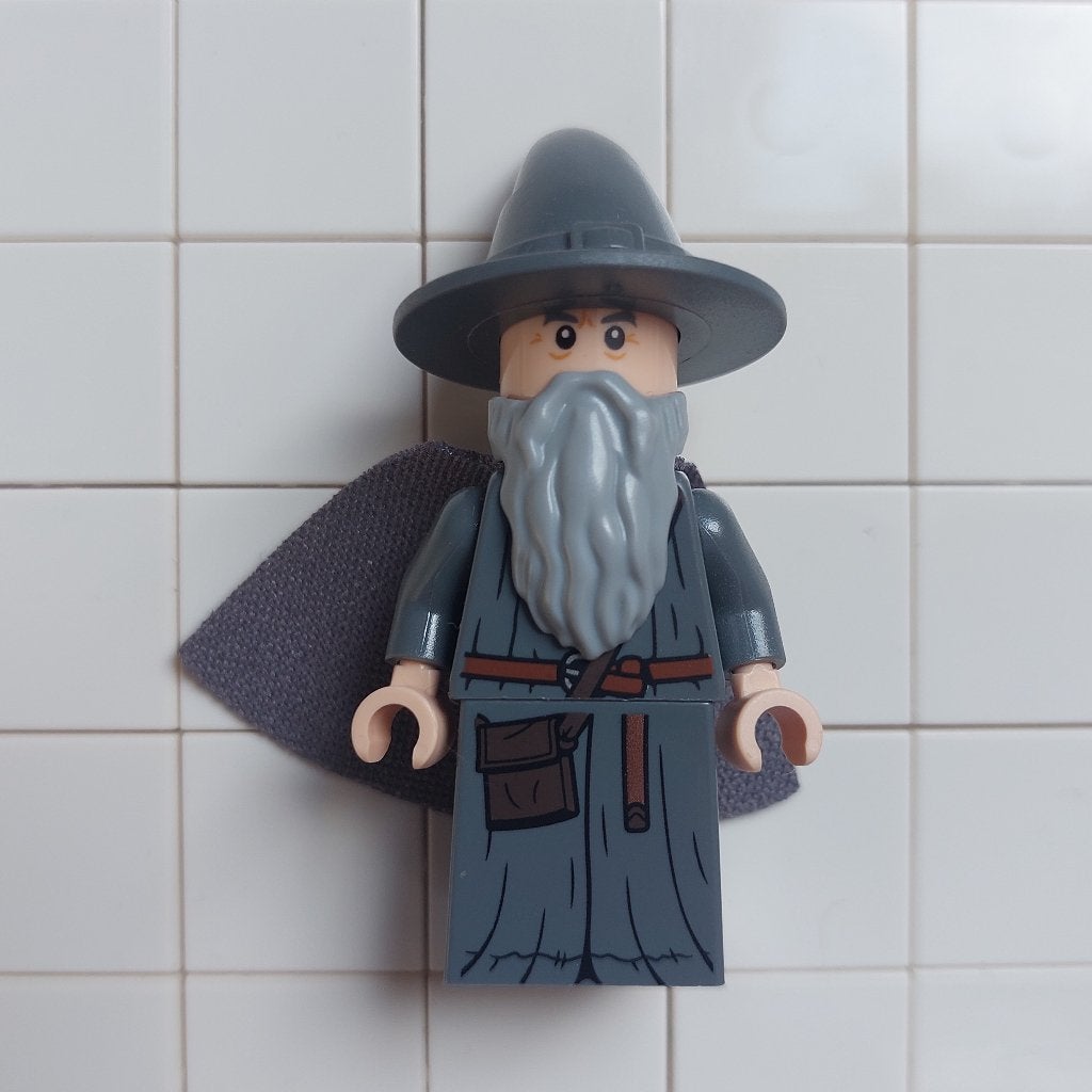 LEGO LOTR Minifig - Gandalf the Grey - lor125, Ophalen of Verzenden, Zo goed als nieuw