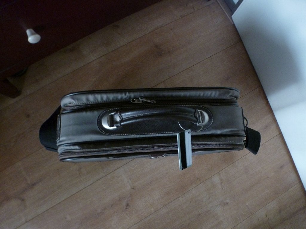 sla je slag  SAMSONITE cabine koffer kaki kleur -GRATIS zend, Verzenden, Minder dan 50 cm, Zo goed als nieuw, Minder dan 35 cm