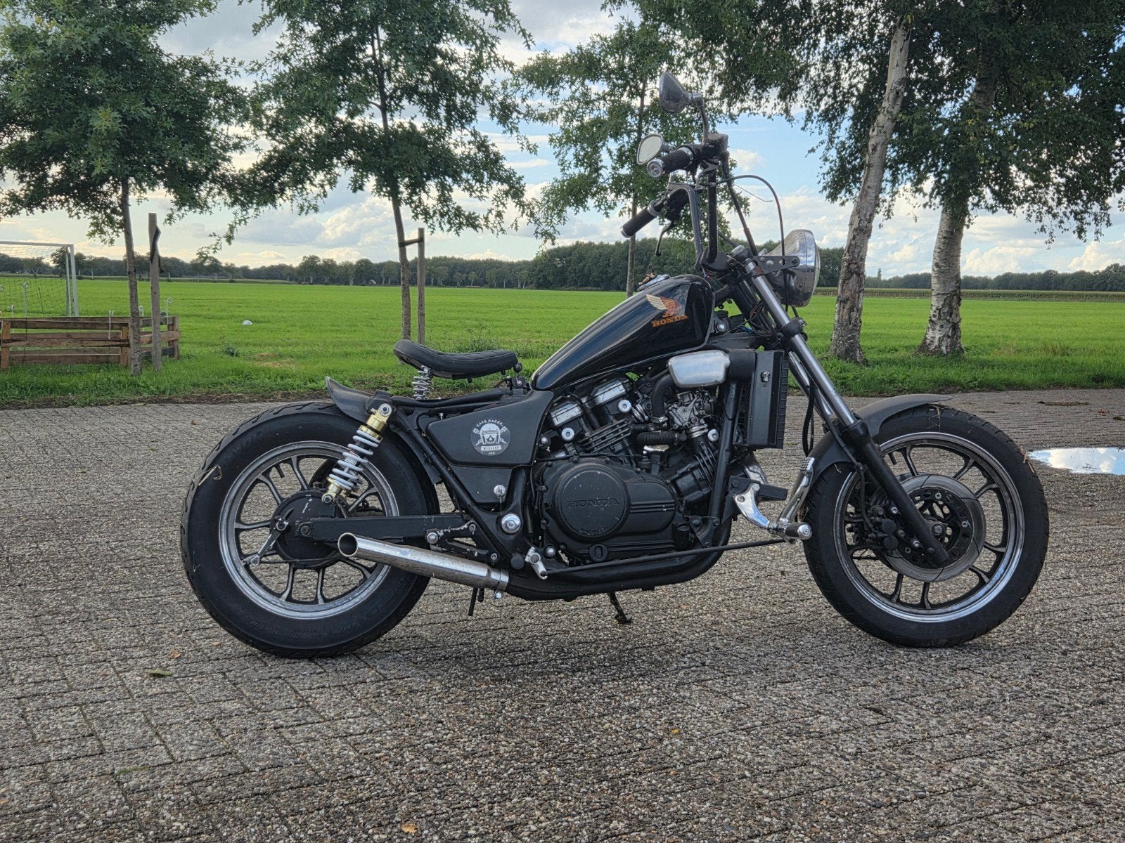 Honda Magna 700cc Chopper - Krachtige Custom Cruiser, Motoren, 4 cilinders, Gebruikt, Particulier, Meer dan 35 kW