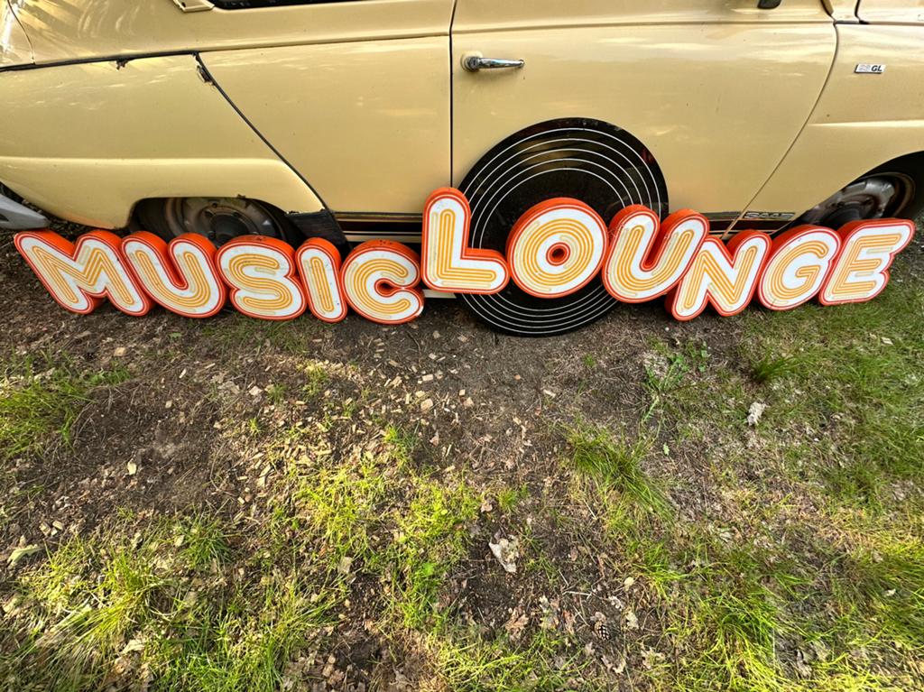Verlichting music lounge, Ophalen, Zo goed als nieuw, Retro