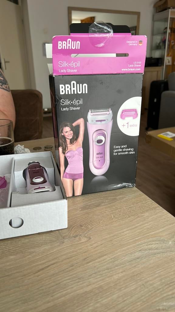 Braun Silk-épil 5, Ophalen of Verzenden, Nieuw, Scheren en Epileren