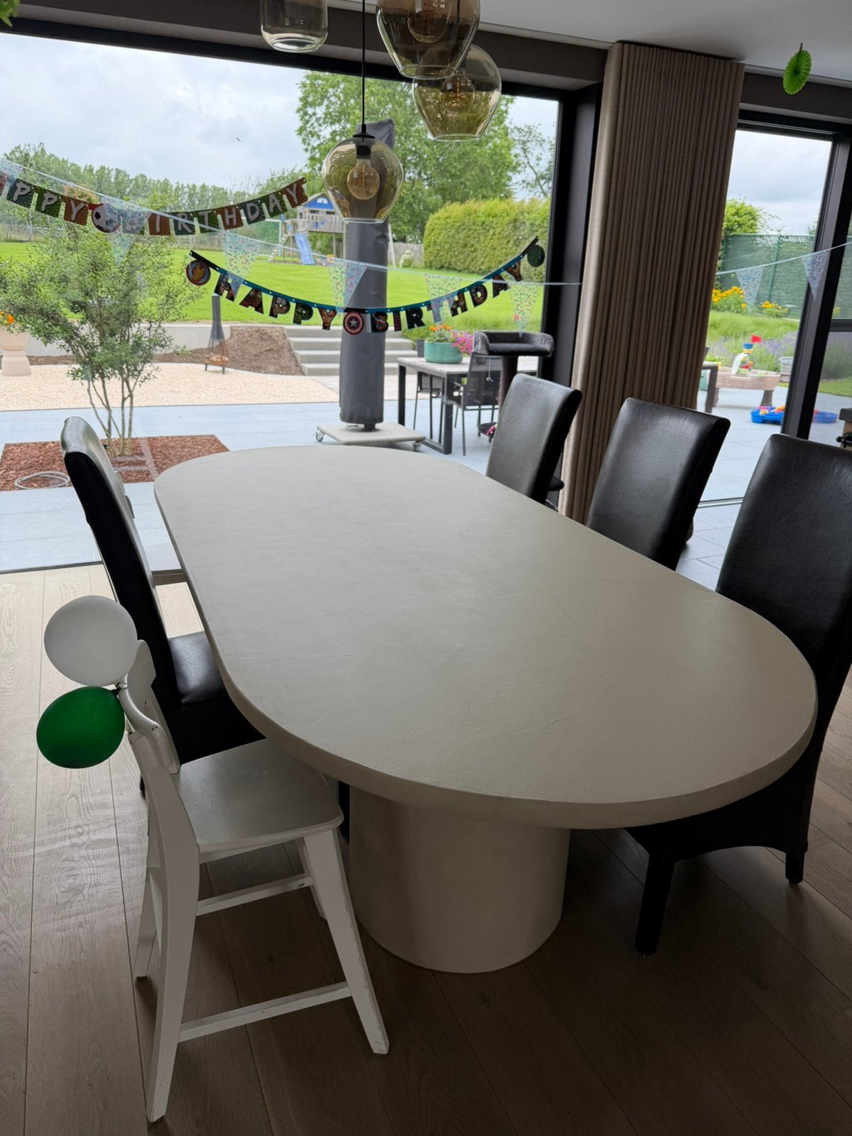 Beton cire tafel, Huis en Inrichting, Tafels | Eettafels, Nieuw, Ophalen