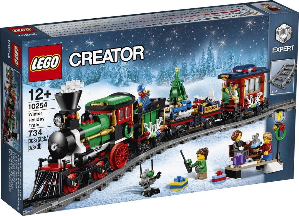 Wintervakantietrein 10254, Inclusief accessoires, Lego, Nieuw, Ophalen of Verzenden