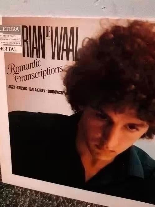 Rian de Waal - Romantic Transcriptions LP (Klassiek), Gebruikt, Overige typen, Ophalen of Verzenden, Romantiek