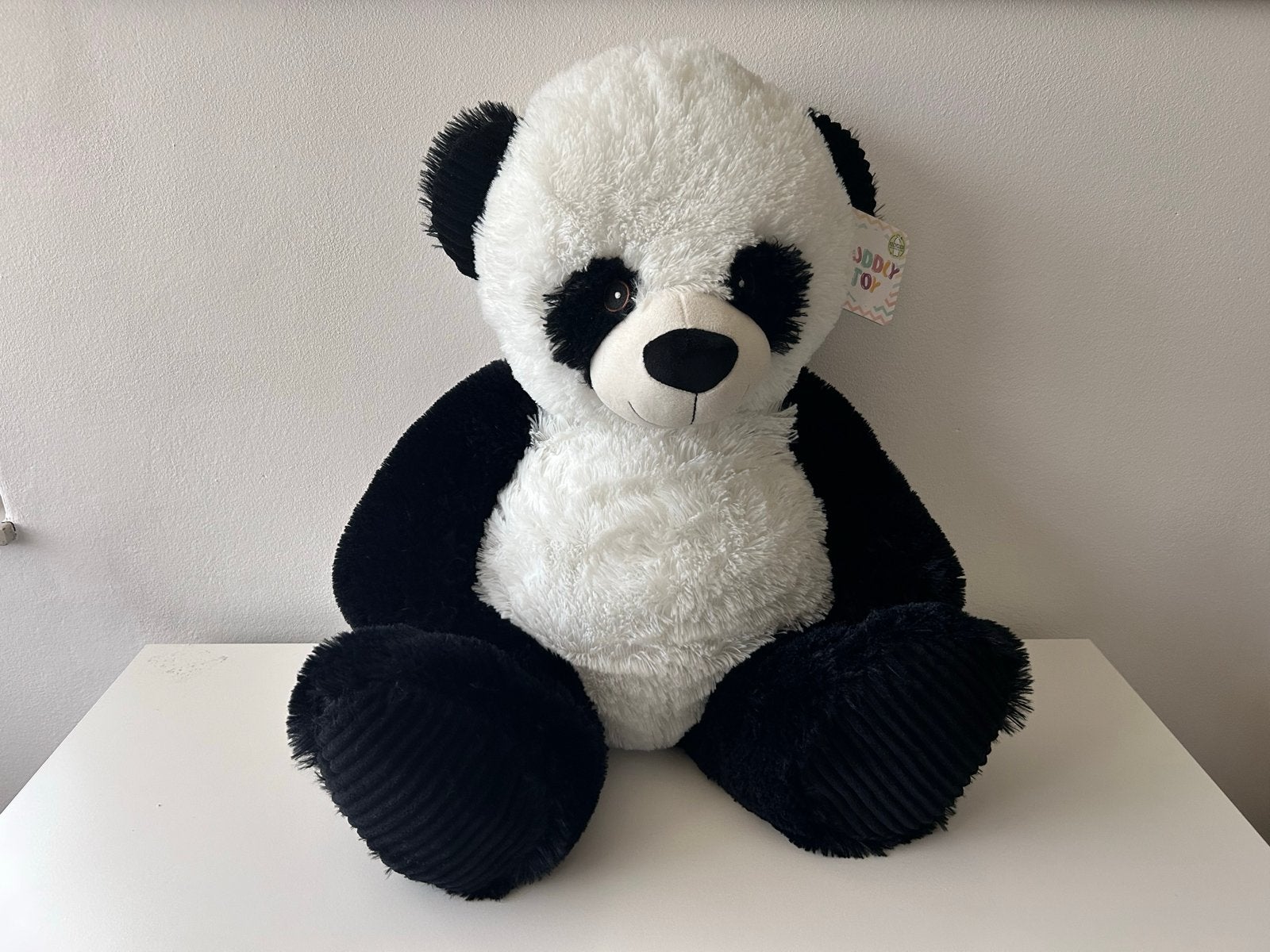 2x grote knuffel panda en 1x vos, Ophalen, Overige merken, Overige typen, Nieuw