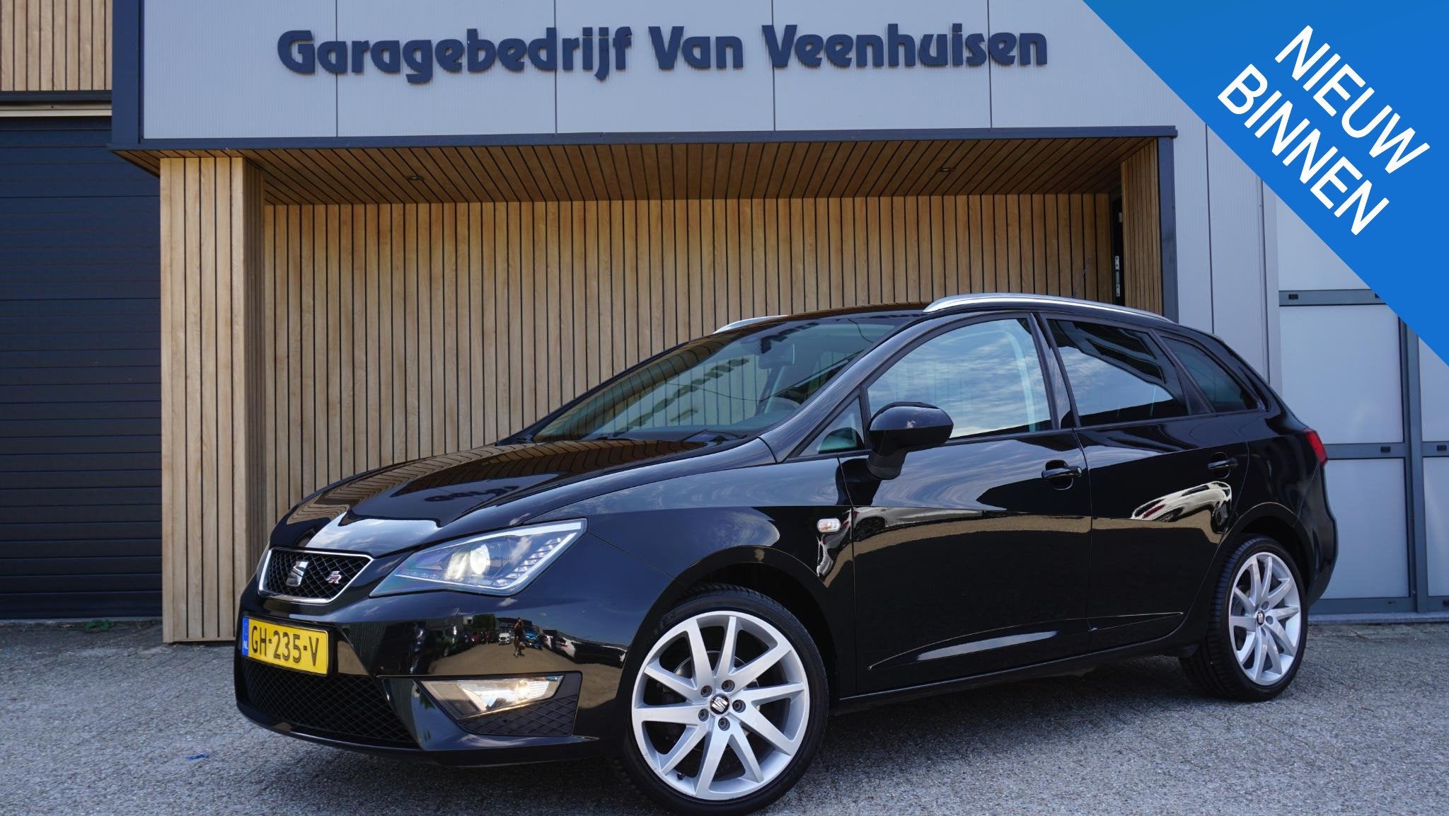 SEAT Ibiza ST 1.2 TSI 86pk FR Dynamic Airco Xenon Cruise 17, Auto's, Voorwielaandrijving, Euro 5, Zwart, 4 cilinders