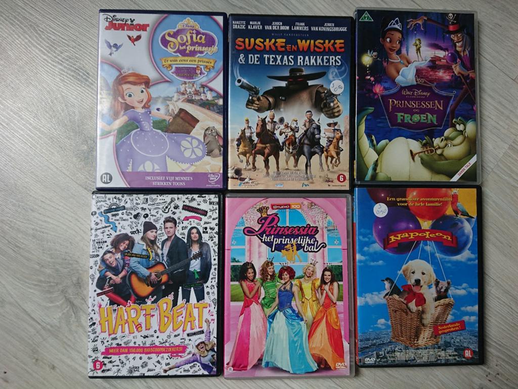 Dvds voor de kleine kijkers, Alle leeftijden, Ophalen, Zo goed als nieuw