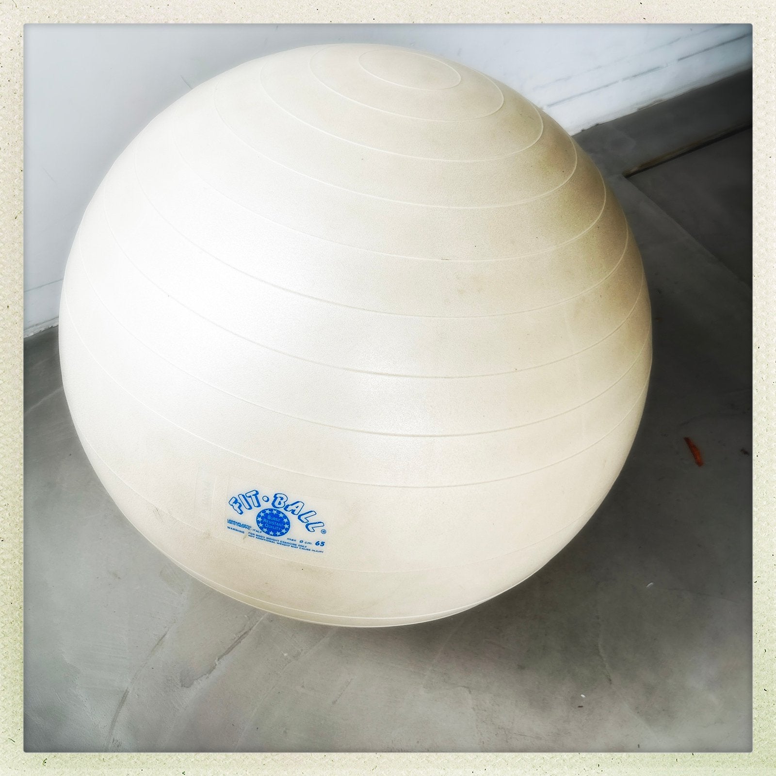 Fit ball, Ophalen, Zo goed als nieuw, Overige typen