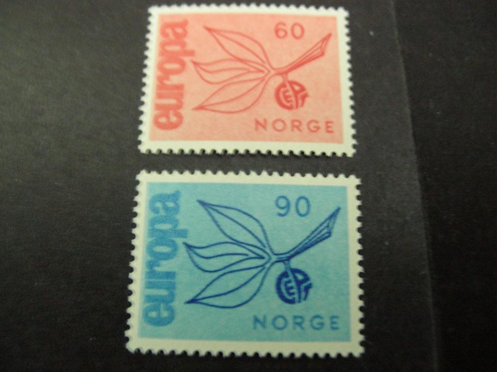 Cept/Verenigd Europa Noorwegen 1965, Postzegels en Munten, Ophalen of Verzenden, Overige landen, Postfris