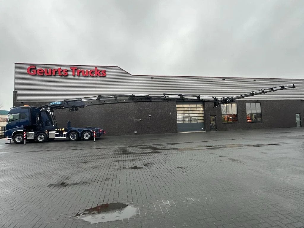 Volvo FH 16.650 8X2 + EFFER 1855/8S + JIB 6S HEAVY DUTY KRAA, Euro 6, Blauw, Bedrijf, Diesel