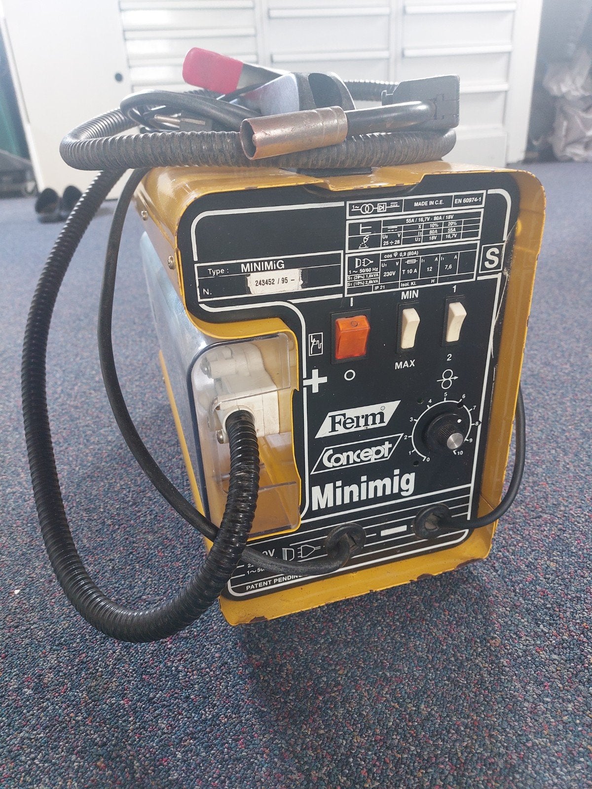 Mig/Mag lasapparaat Ferm, Ophalen, Gebruikt, Minder dan 150 ampère, Co2