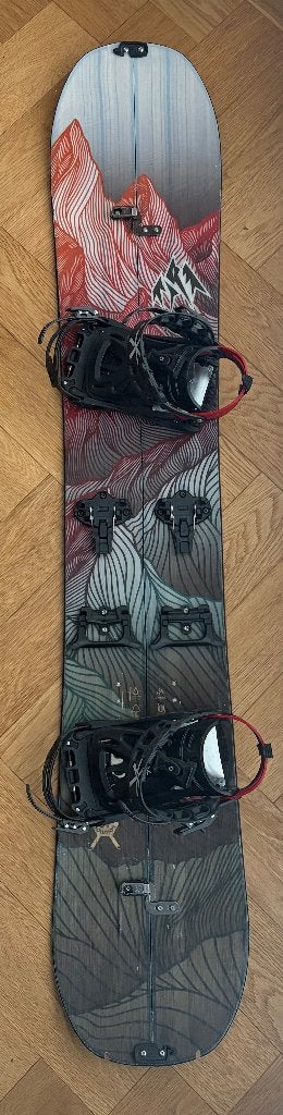 ≥ Jones Solution Splitboard 161 cm + Karakoram complete set