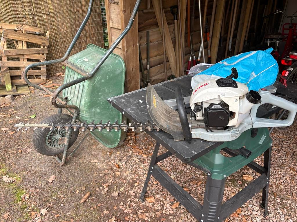 IKRA IBHS 62 heggenschaar, Tuin en Terras, Ophalen, Gebruikt, Benzine