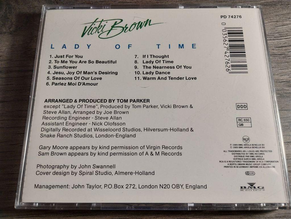 Vicky Brown - Lady Of Time, Ophalen of Verzenden, Zo goed als nieuw