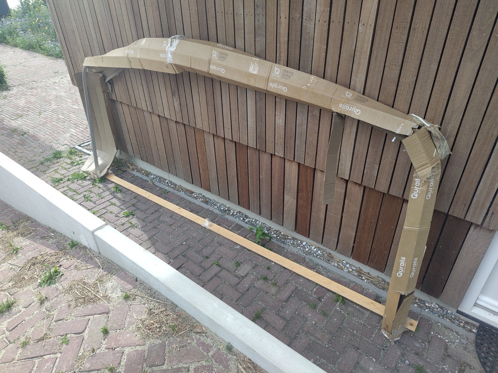 Prachtige rondlopende gordijnrails op maat Qurails (nieuw), Ophalen of Verzenden, Nieuw