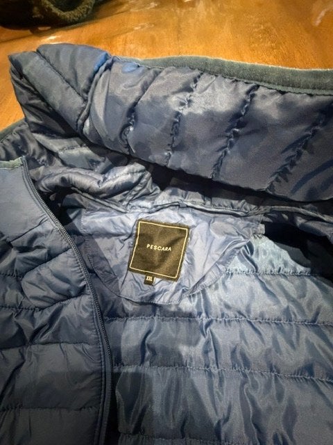 Pescara gewatteerde jas - Maat XXL, Ophalen, Blauw, Maat 46/48 (XL) of groter, Pescara
