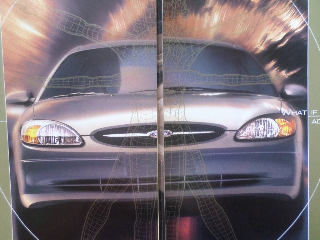 Ford Taurus Poster Brochure, Ophalen of Verzenden, Zo goed als nieuw, Ford