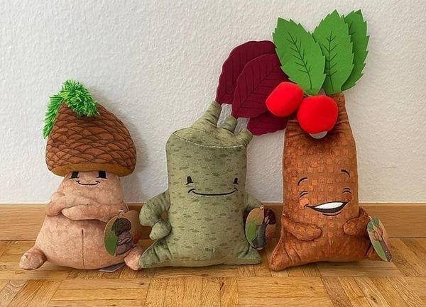 Partij pluche knuffels 26-35cm 3 assorti, ., Nieuw, Ophalen of Verzenden, .