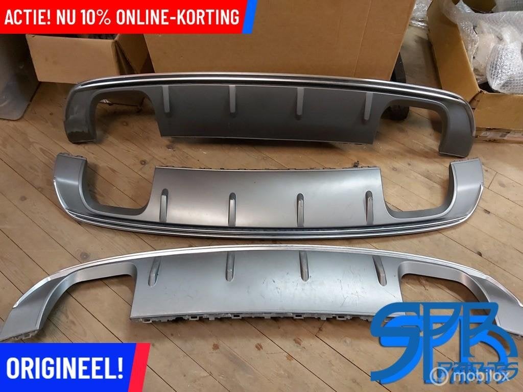 S3 8V Diffuser ACHTERBUMPER SPORTBACK 5 DRS 3 DEURS '12-'17, Audi, Gebruikt