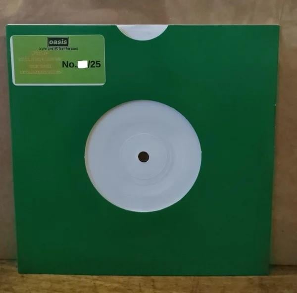 Oasis Celtic Live '25 Wonderwall/Bring It On Down TEST, Limited edition, Ophalen of Verzenden, Zo goed als nieuw, 7 inch