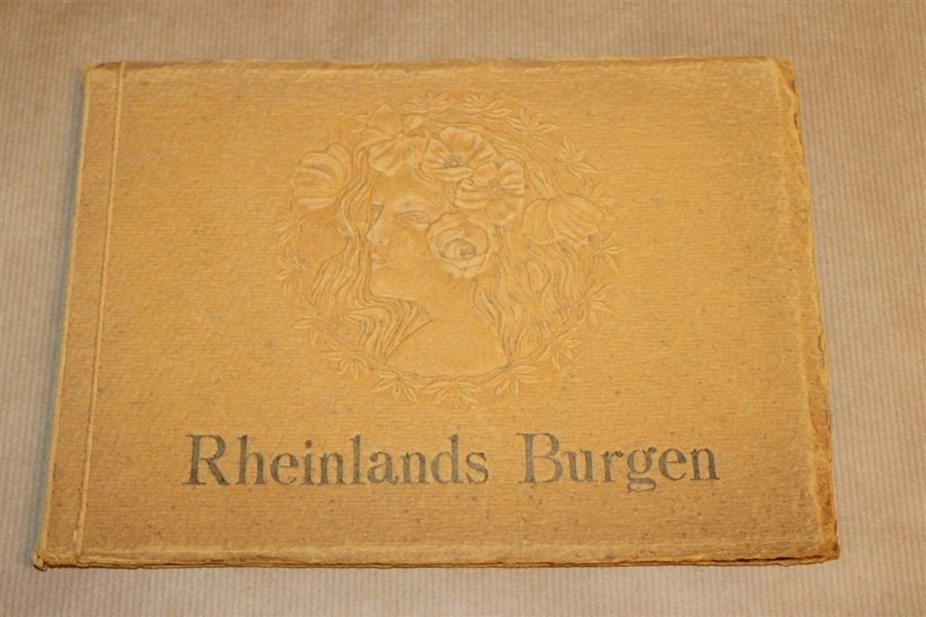 Rheinlands Burgen — Kastelen — Antiek Prentenboek 1920, Ophalen of Verzenden