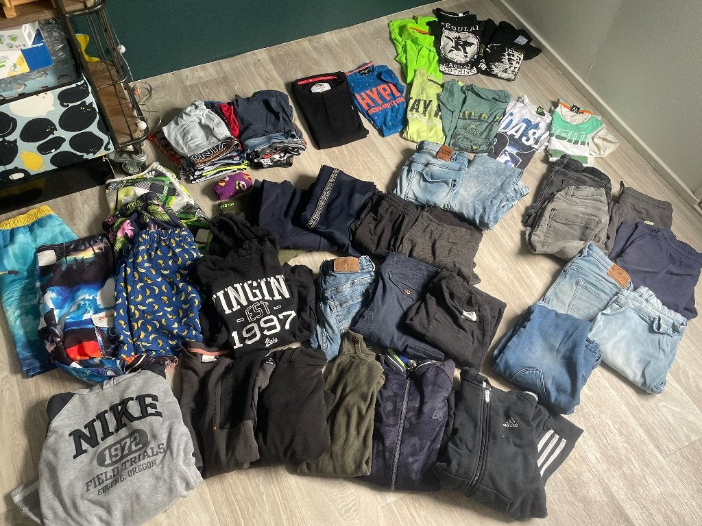 Kleding pakket jongens maat 152, 158, 164, Ophalen of Verzenden, Zo goed als nieuw, Jongen, Broek
