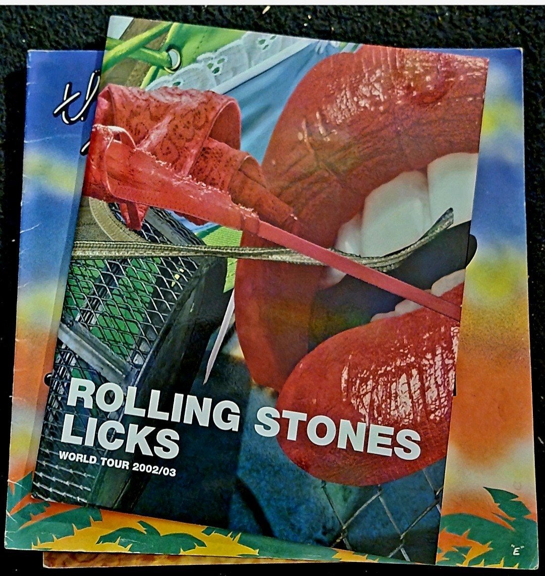 The Rolling Stones Licks World Tour 2002/03 Tourboek, Ophalen of Verzenden, Gelezen, Artiest, The Rolling Stones