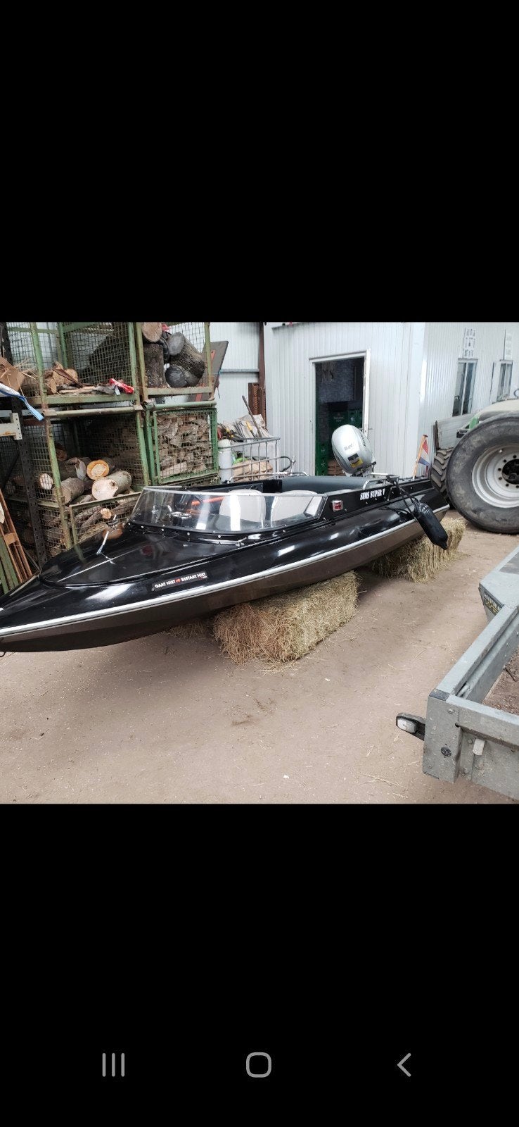 Sims Super V Speedboot met Honda buitenboordmotor, Watersport en Boten, Speedboten, Gebruikt, Overige merken, Benzine, Minder dan 70 pk
