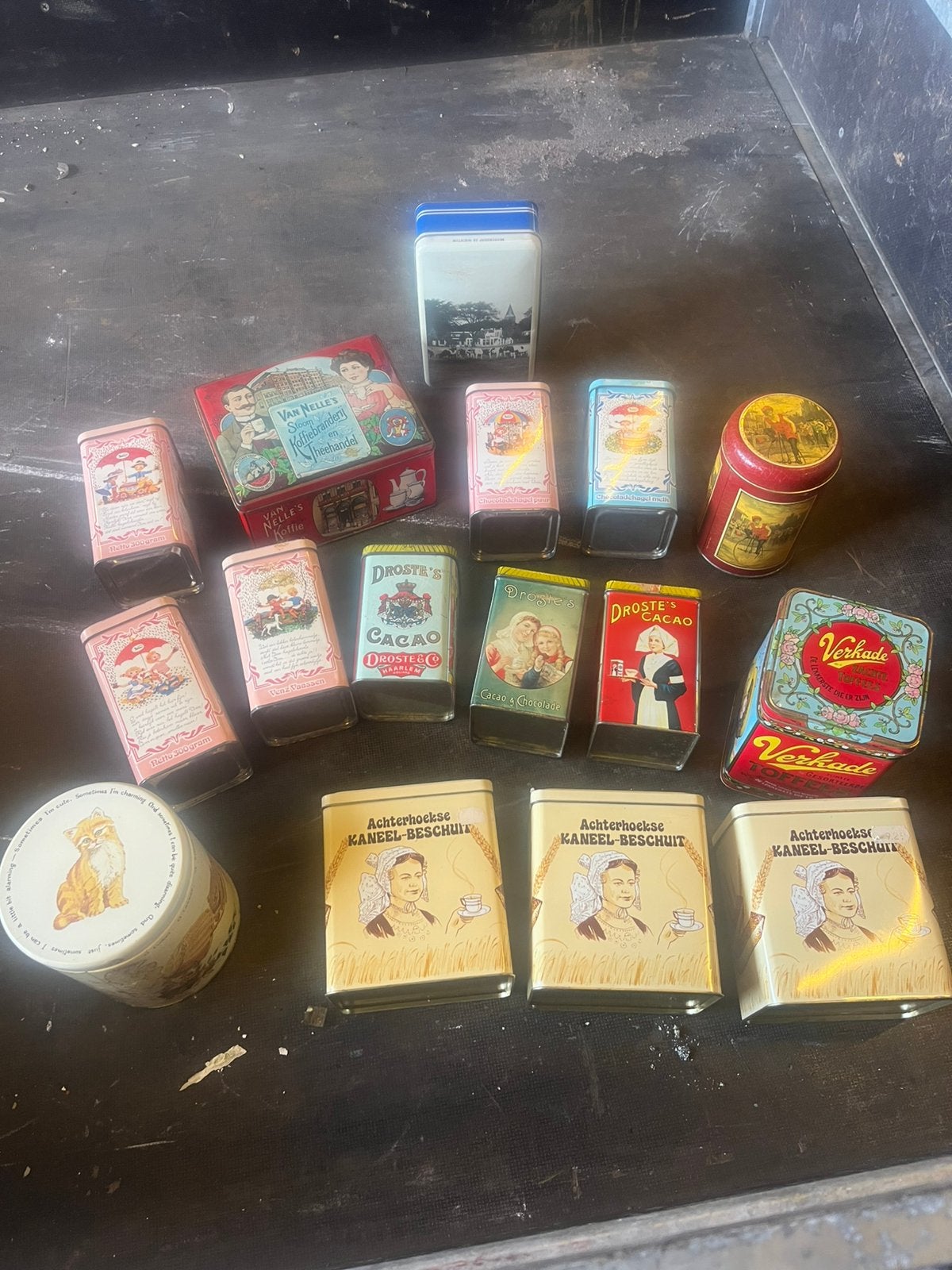 Vintage blikken, Ophalen, Zo goed als nieuw, Overige