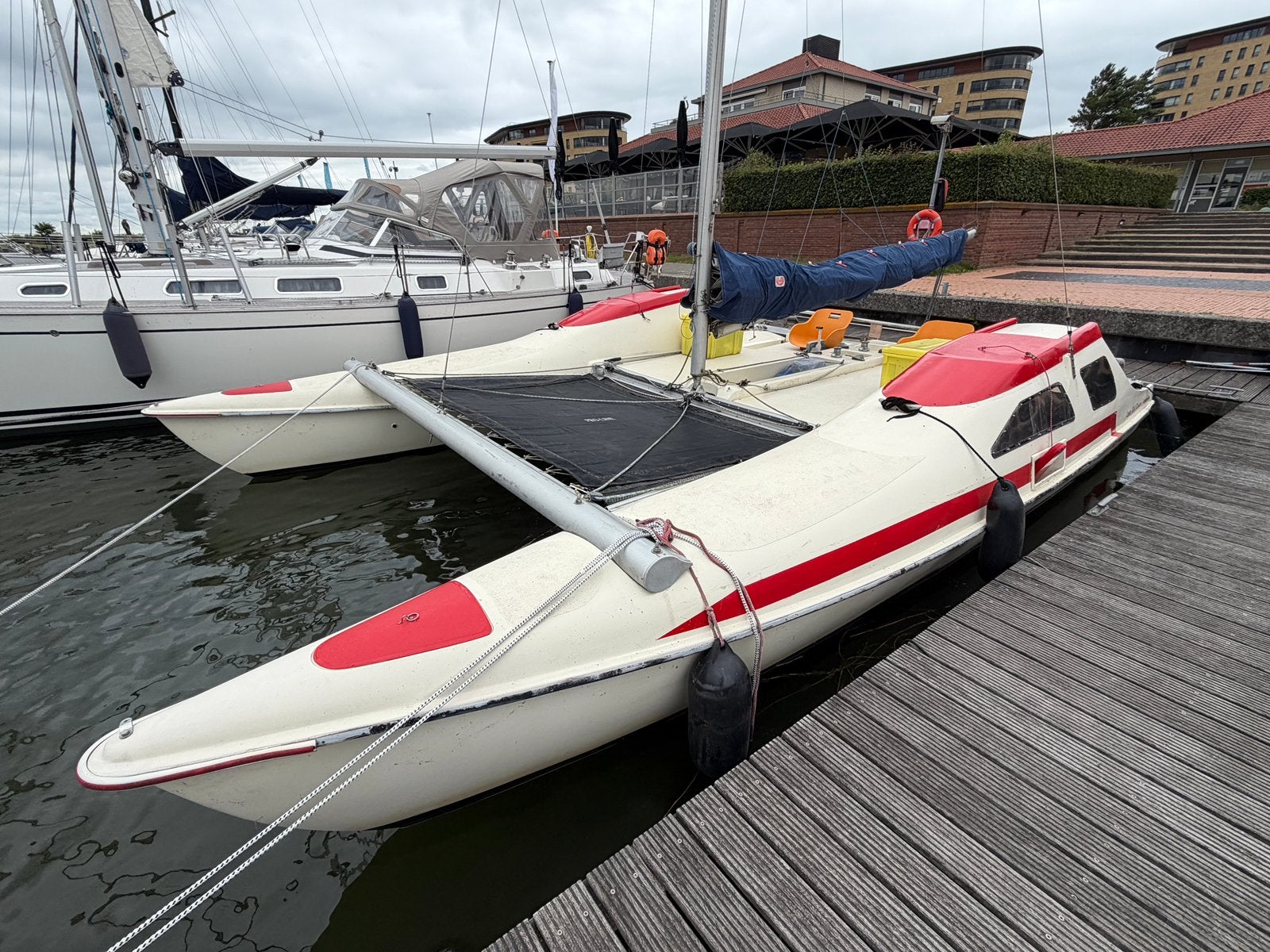 Seawind 24 Catamaran, Watersport en Boten, Kajuitzeilboten en Zeiljachten, Ophalen, 8 pk, Overige merken, Gebruikt