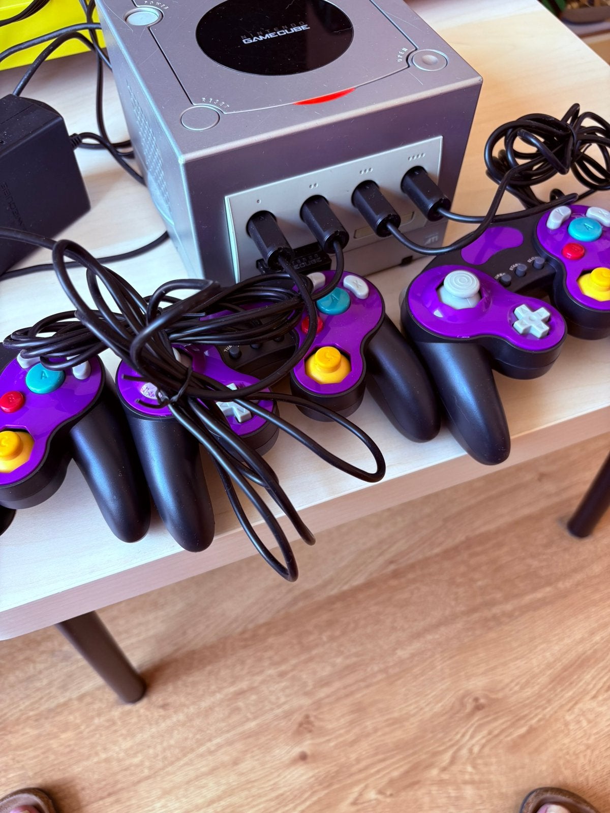 Nintendo GameCube inclusief, Ophalen, Gebruikt, Met games, Met 3 controllers of meer