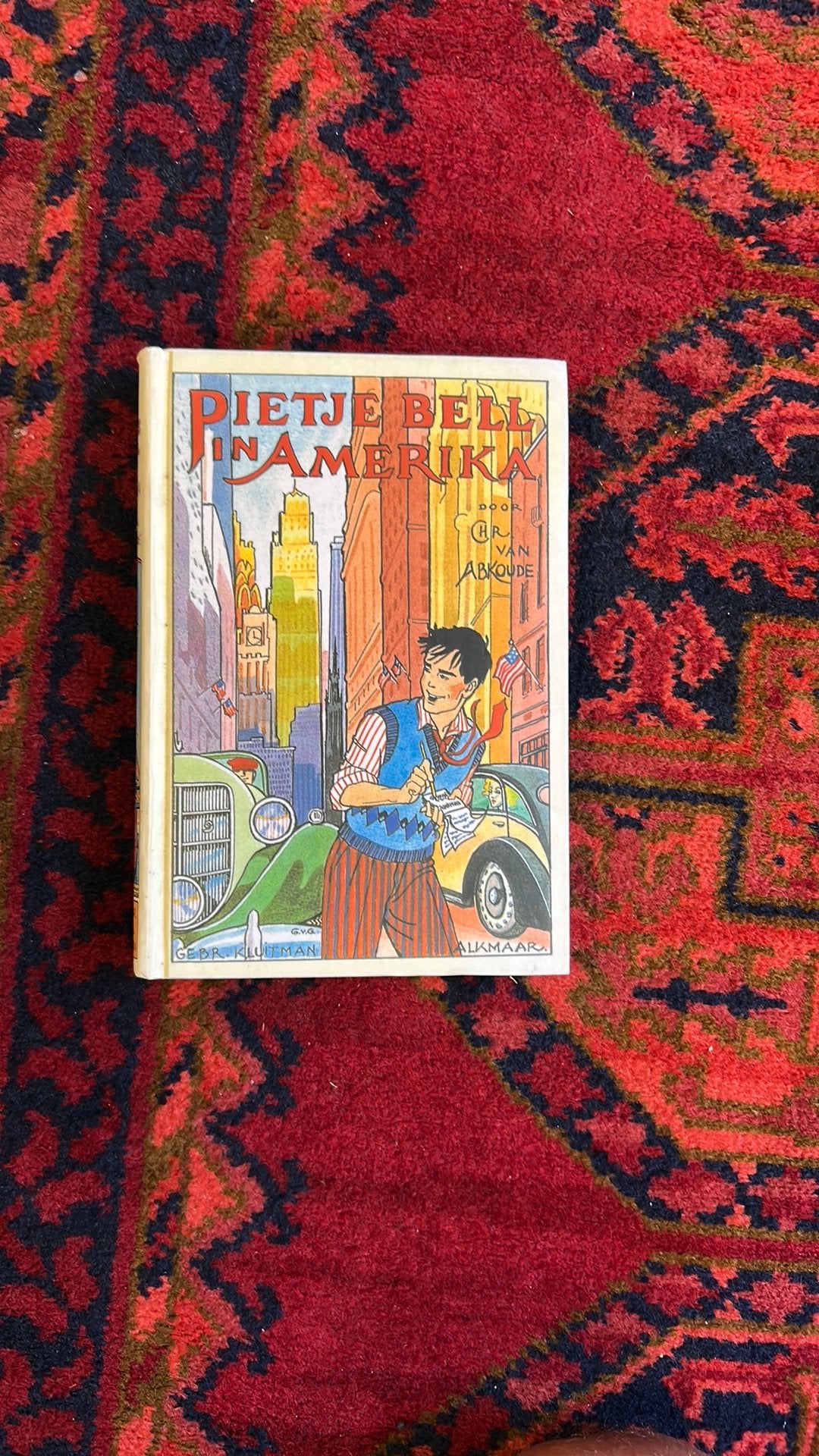 C. van Abkoude - Pietje Bell in Amerika, Boeken, Ophalen of Verzenden, Zo goed als nieuw, C. van Abkoude